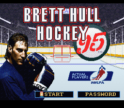 Brett Hull Hockey 95 - SNES