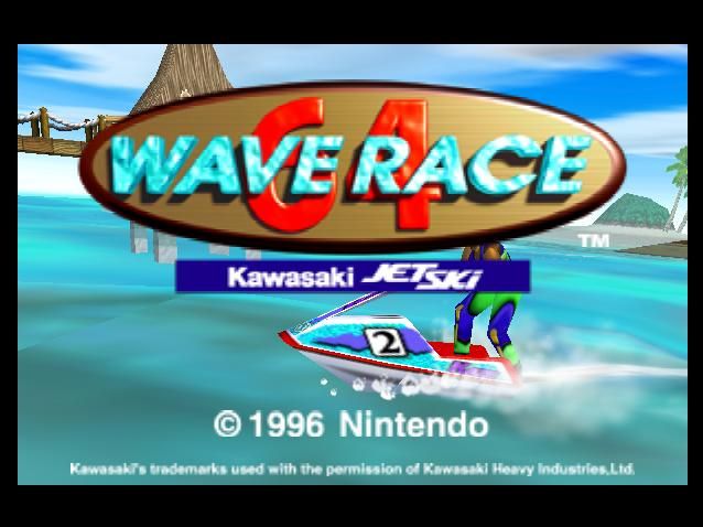 Wave Race 64: Kawasaki Jet Ski - N64