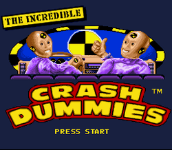 The Incredible Crash Dummies - SNES
