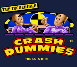 The Incredible Crash Dummies - SNES