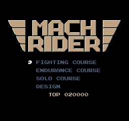 Mach Rider - NES