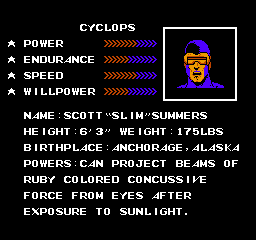 The Uncanny X-Men - NES