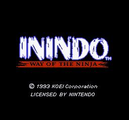 Inindo: Way of the Ninja - SNES
