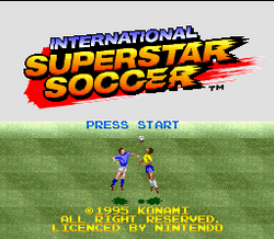 International Superstar Soccer - SNES