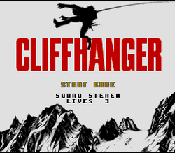 Cliffhanger - SNES