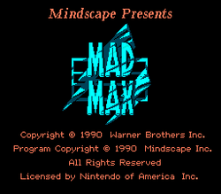 Mad Max - NES