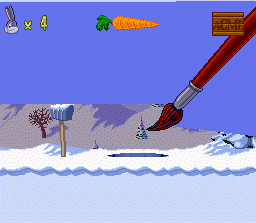 Bugs Bunny Rabbit Rampage - SNES