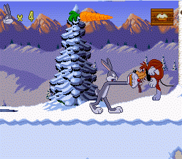 Bugs Bunny Rabbit Rampage - SNES