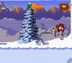 Bugs Bunny Rabbit Rampage - SNES