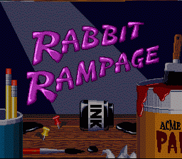 Bugs Bunny Rabbit Rampage - SNES