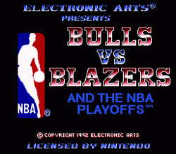 Bulls vs. Blazers and the NBA Playoffs - SNES