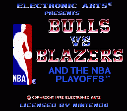 Bulls vs. Blazers and the NBA Playoffs - SNES