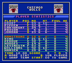 Bulls vs. Blazers and the NBA Playoffs - SNES