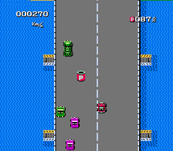 Bump 'N' Jump - NES