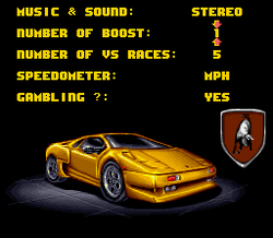 Lamborghini: American Challenge - SNES