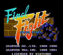 Final Fight - SNES