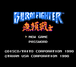 Burai Fighter - NES