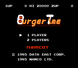 BurgerTime - NES