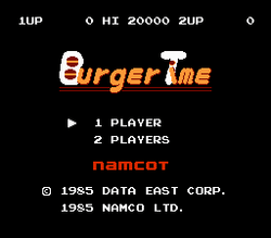 BurgerTime - NES