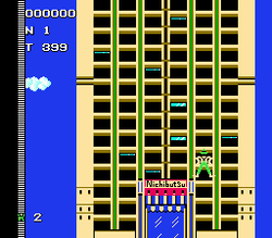 Crazy Climber - NES