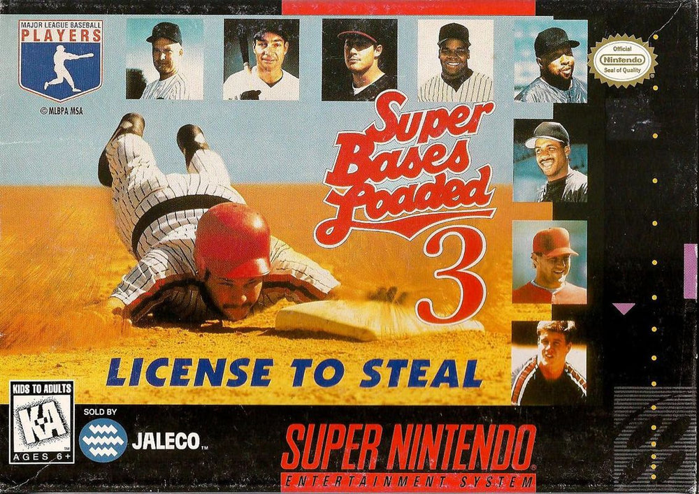 Super Bases Loaded 3: License to Steal - SNES