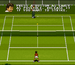 Jimmy Connors Pro Tennis Tour - SNES