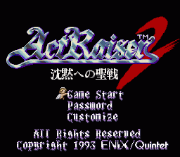 ActRaiser 2 - SNES