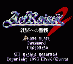 ActRaiser 2 - SNES