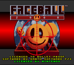 Faceball 2000 - SNES