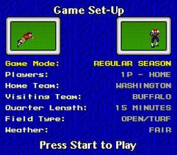 John Madden Football '93 - SNES