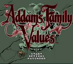 Addams Family Values - SNES