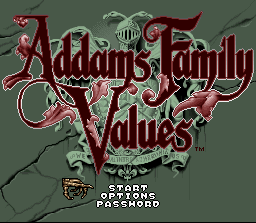 Addams Family Values - SNES