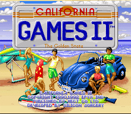 California Games II - SNES