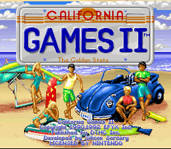 California Games II - SNES