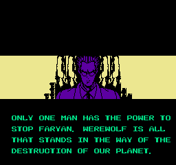 Werewolf: The Last Warrior - NES