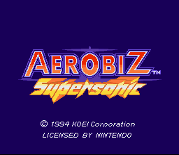 Aerobiz Supersonic - SNES