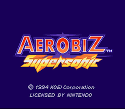 Aerobiz Supersonic - SNES