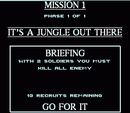 Cannon Fodder - SNES