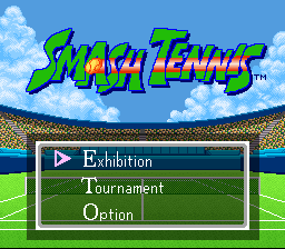 Smash Tennis - SNES