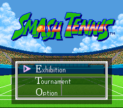 Smash Tennis - SNES