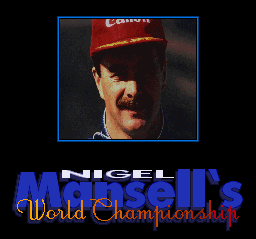 Nigel Mansell's World Championship Racing - SNES
