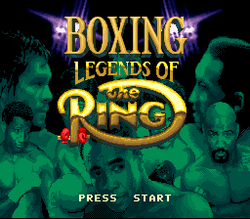 Boxing Legends of the Ring - SNES