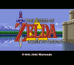 The Legend of Zelda: A Link to the Past - SNES
