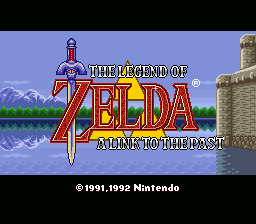 The Legend of Zelda: A Link to the Past - SNES