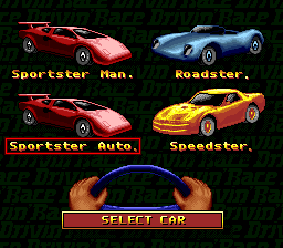 Race Drivin' - SNES
