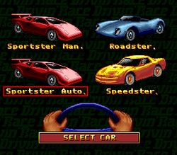 Race Drivin' - SNES