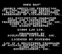 WWF Raw - SNES