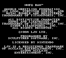 WWF Raw - SNES