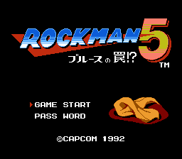 Mega Man 5 - NES