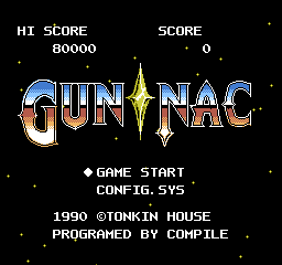 Gun-Nac - NES